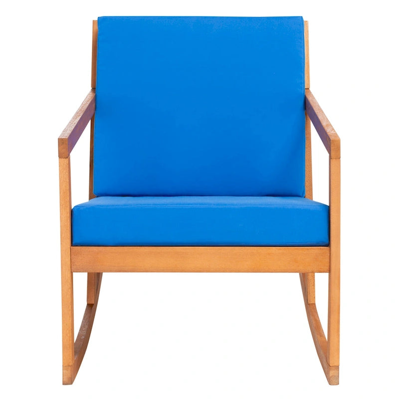 Fauteuil à bascule d'extérieur avec coussin - 26 L x 38 P x 31 H