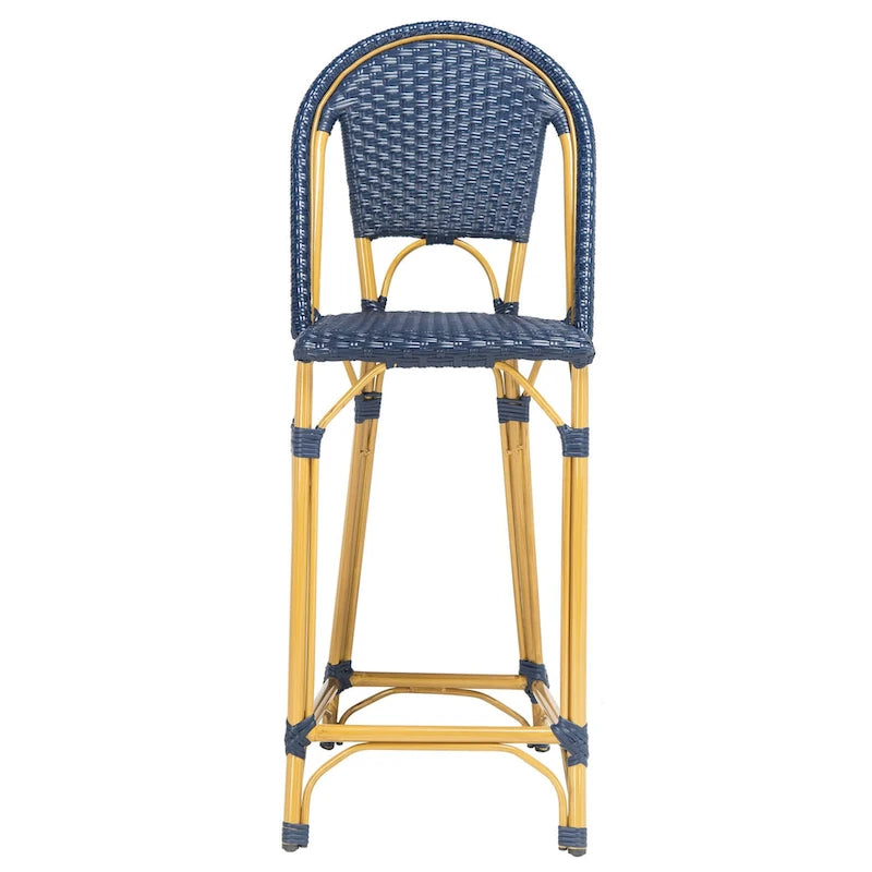 Tabouret de bar empilable d'extérieur 30 po (entièrement assemblé) - 19 l x 22 P x 47 H