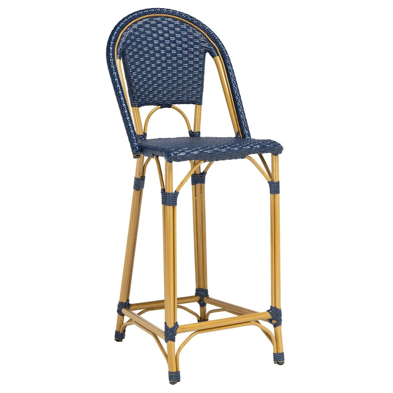 Tabouret de bar empilable d'extérieur 30 po (entièrement assemblé) - 19 l x 22 P x 47 H