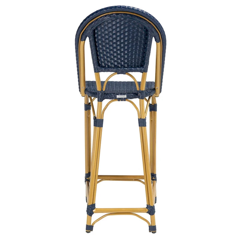 Tabouret de bar empilable d'extérieur 30 po (entièrement assemblé) - 19 l x 22 P x 47 H