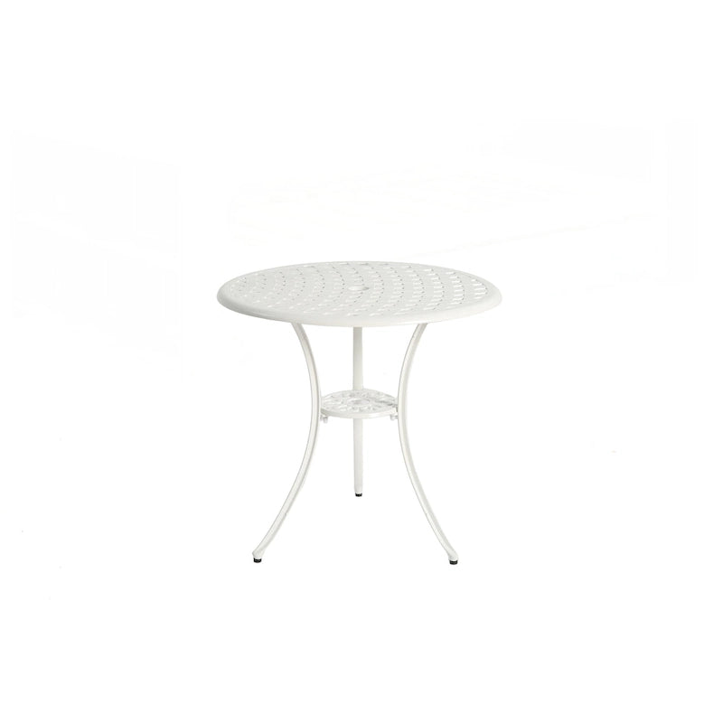 Table et chaises de patio en fonte d'aluminium
