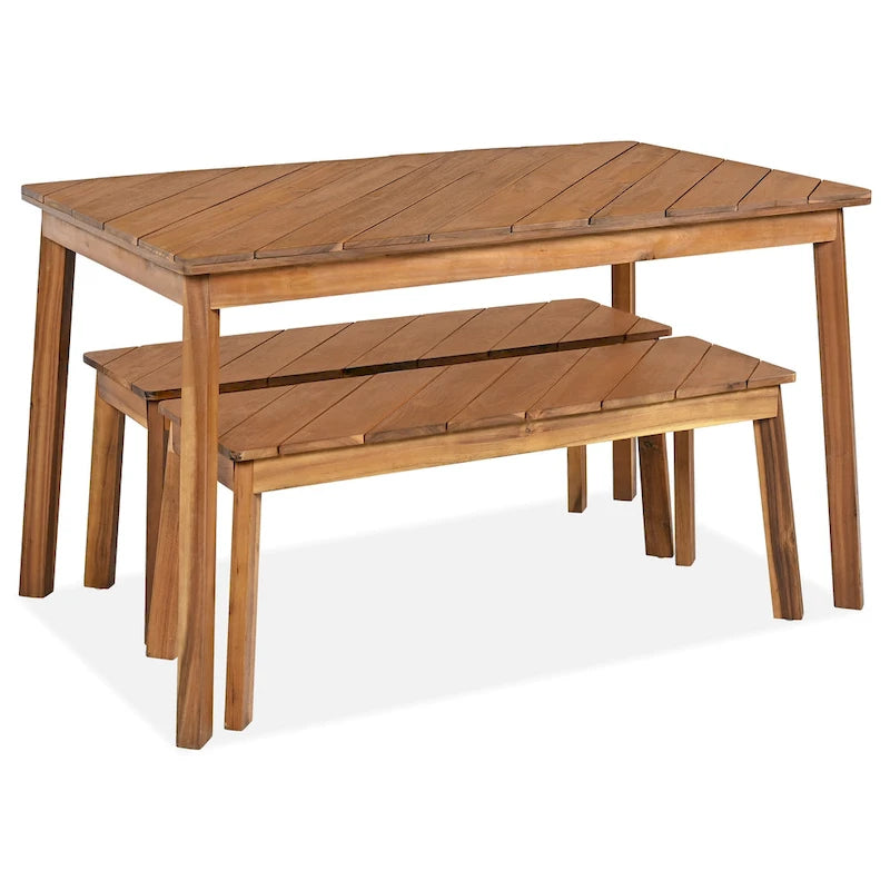 Table et chaises de salle à manger pour terrasse extérieure