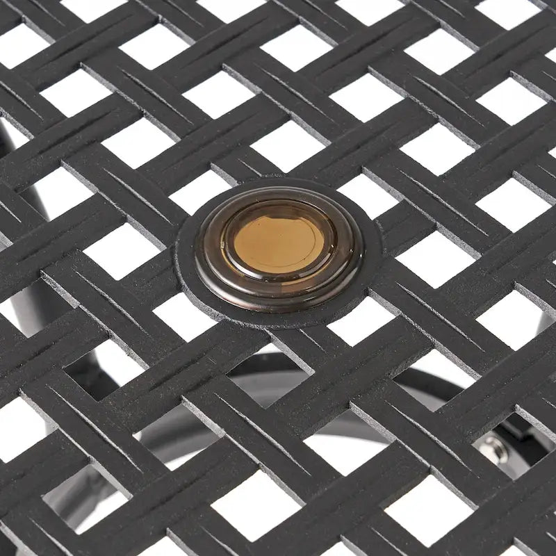 Table de salle à manger d'extérieur en fonte d'aluminium (TABLE SEULE)
