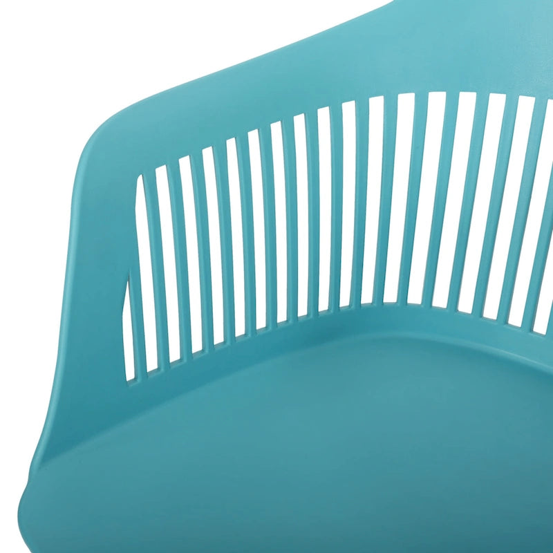 Chaise de salle à manger moderne d'extérieur - 22,50 L x 21,50 P x 33,00 H