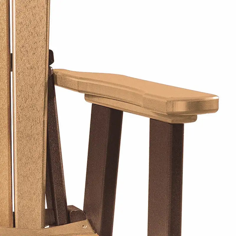 Fauteuil pivotant de patio Adirondack tout temps