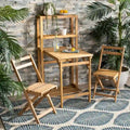 Table et chaises de salle à manger pour balcon extérieur