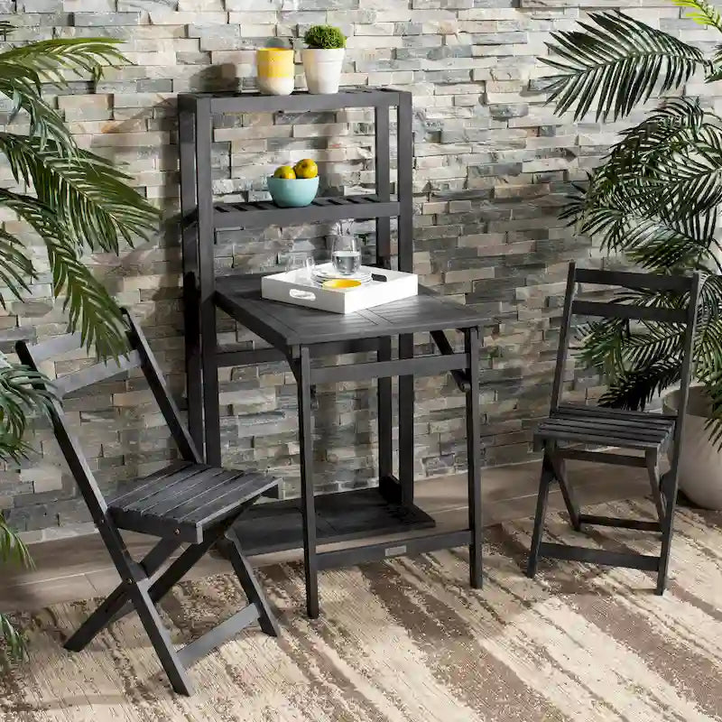 Table et chaises de salle à manger pour balcon extérieur