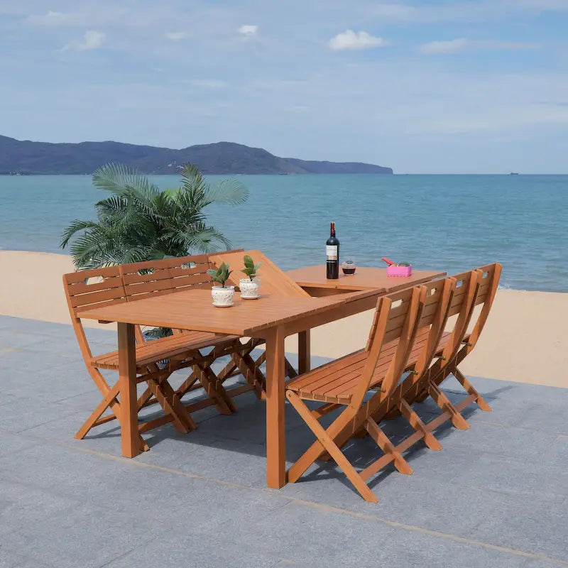 Table à manger d'extérieur