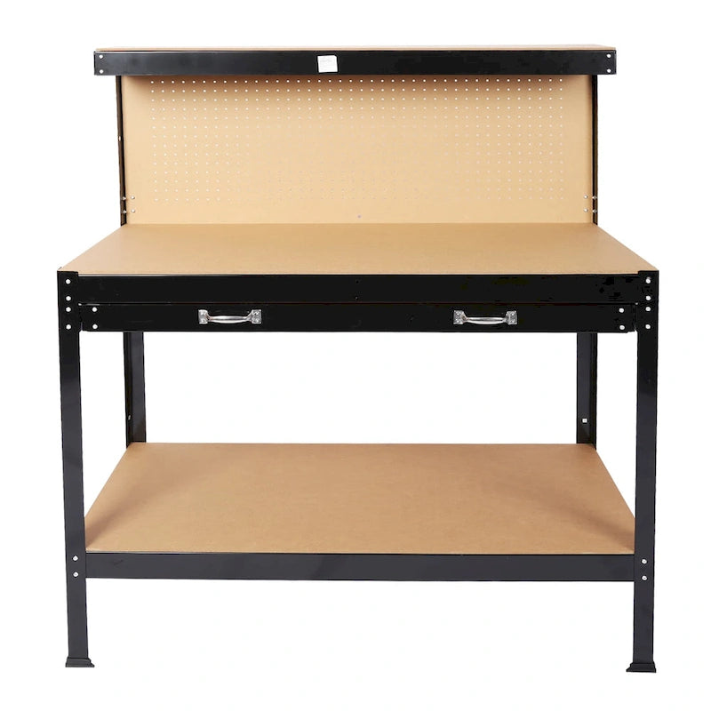 Établi d'extérieur en bois 115 cm