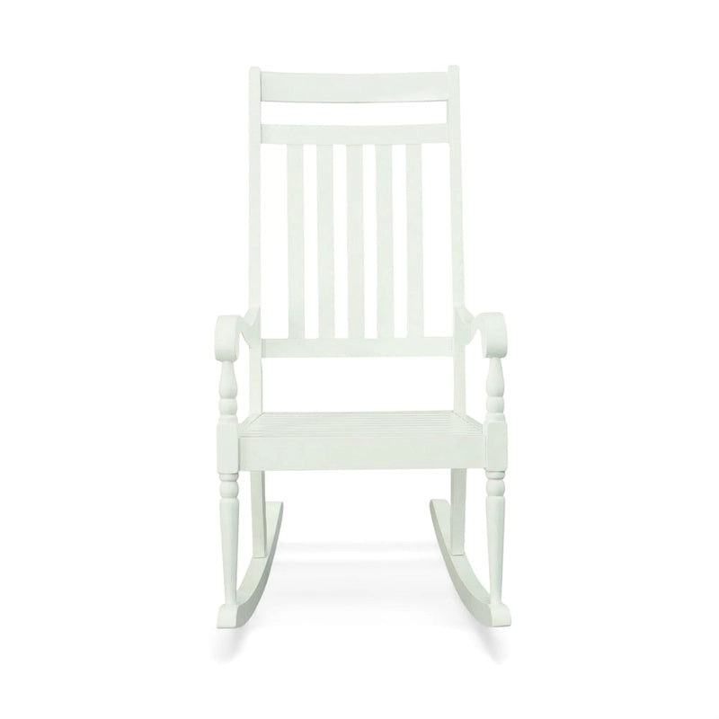 Rocking à lattes d'extérieur