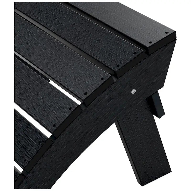 Repose-pieds de fauteuil Adirondack écologique et résistant aux intempéries