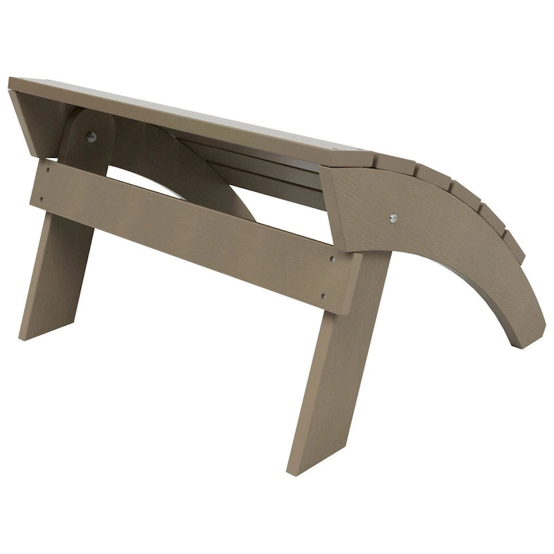 Repose-pieds de fauteuil Adirondack écologique et résistant aux intempéries