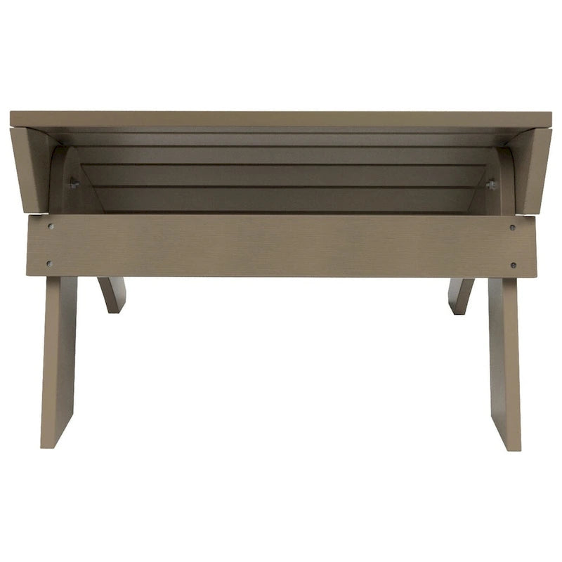 Repose-pieds de fauteuil Adirondack écologique et résistant aux intempéries