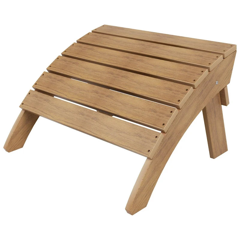 Repose-pieds de fauteuil Adirondack écologique et résistant aux intempéries