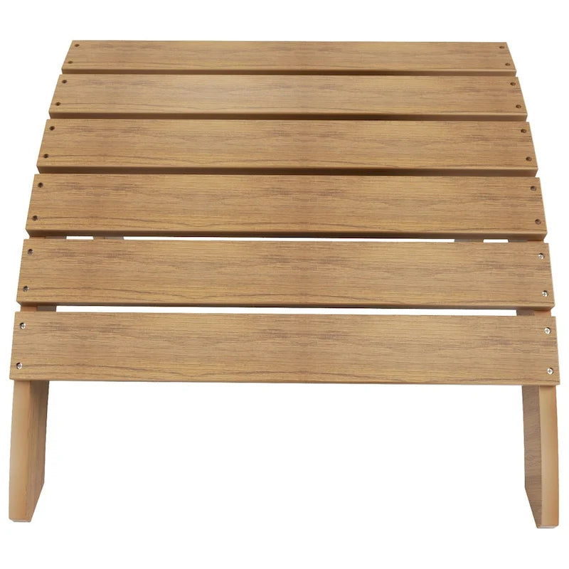 Repose-pieds de fauteuil Adirondack écologique et résistant aux intempéries