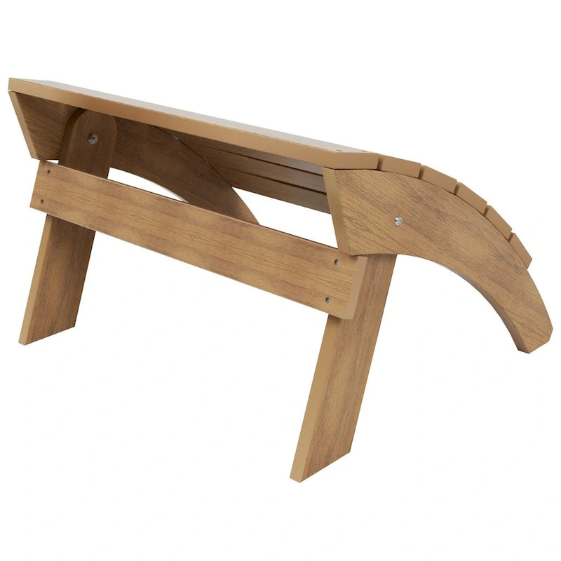 Repose-pieds de fauteuil Adirondack écologique et résistant aux intempéries