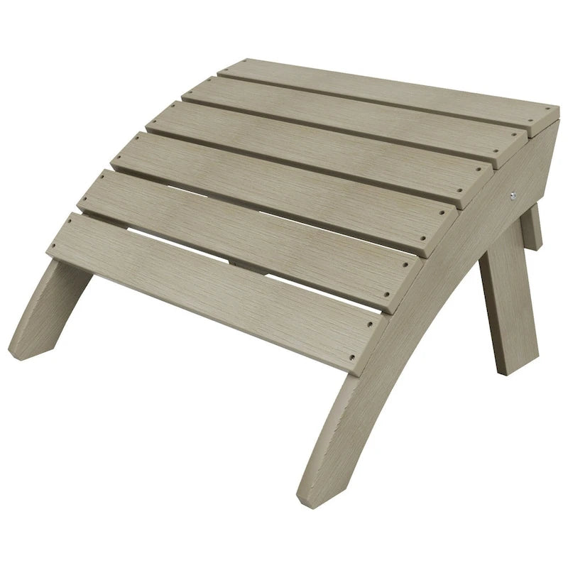 Repose-pieds de fauteuil Adirondack écologique et résistant aux intempéries