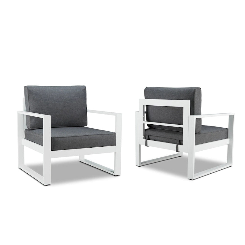Chaises Baltic blanches