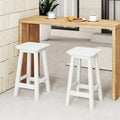 Tabouret de comptoir carré d'extérieur 24 po tout temps