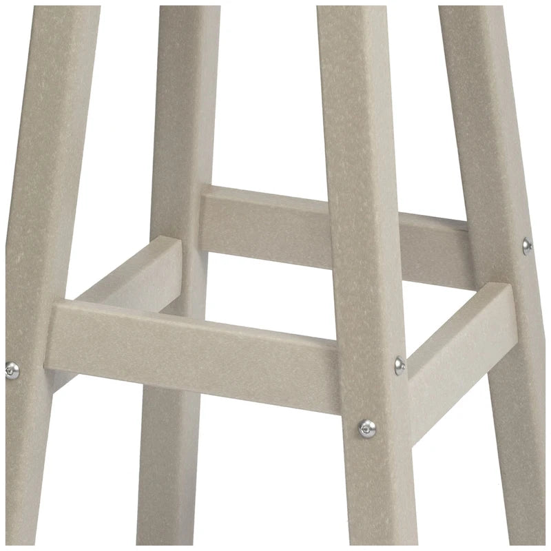 Tabouret de comptoir carré d'extérieur 24 po tout temps