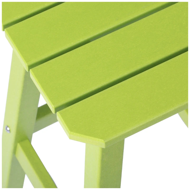 Tabouret de comptoir carré d'extérieur 24 po tout temps
