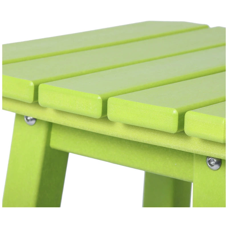 Tabouret de comptoir carré d'extérieur 24 po tout temps