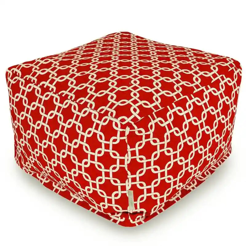 Pouf ottoman intérieur/extérieur Links 27 po L x 27 po l x 17 po H