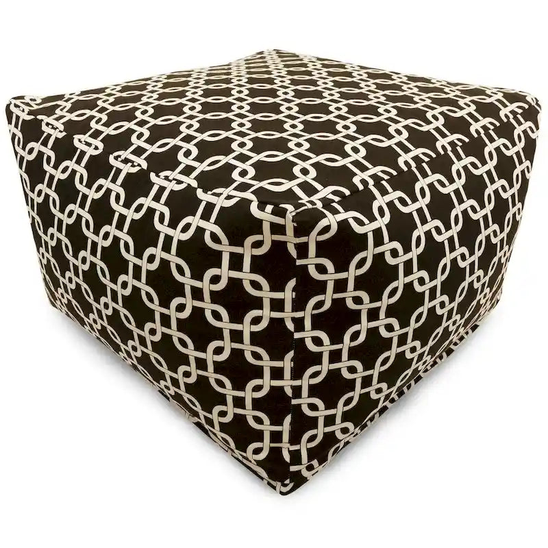 Pouf ottoman intérieur/extérieur Links 27 po L x 27 po l x 17 po H