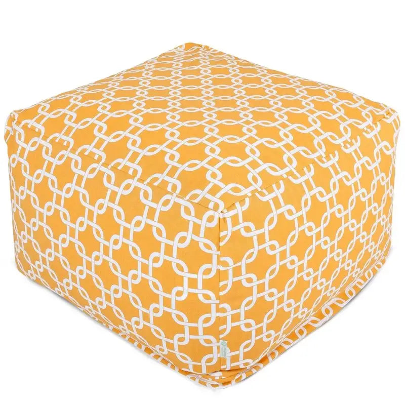 Pouf ottoman intérieur/extérieur Links 27 po L x 27 po l x 17 po H