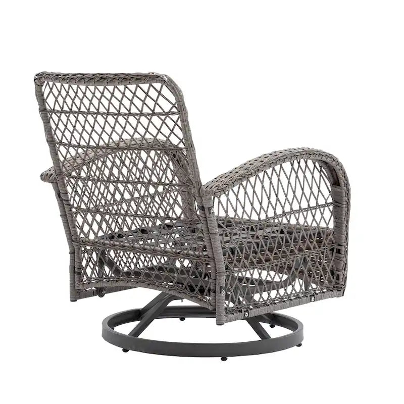 Fauteuil à bascule pivotant de loisirs pour terrasse