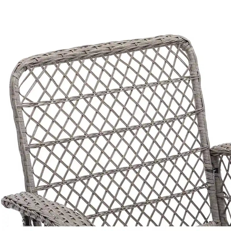 Fauteuil à bascule pivotant de loisirs pour terrasse