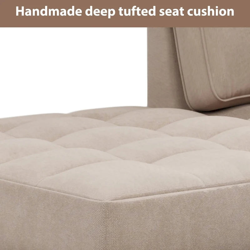 64  Chaise longue en tissu - 64,00  x 31,50